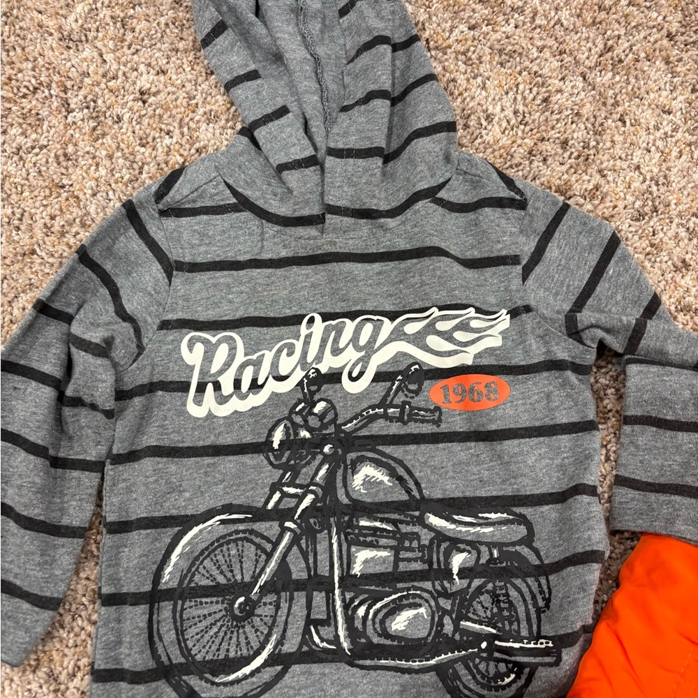 Kids Headquarters Gray and Orange Racing Set - Picture 3 of 6